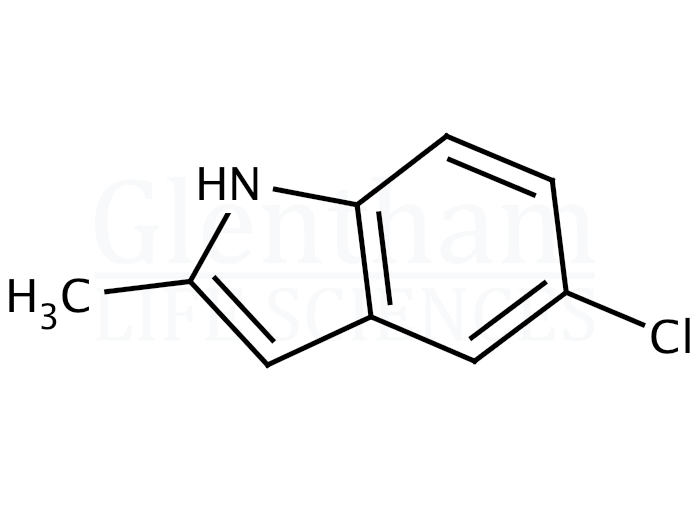 5-Chloro-2-methylindole Structure