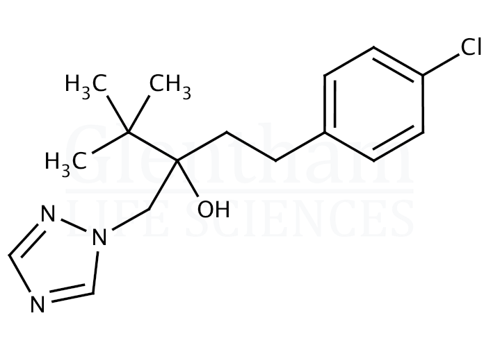 Structure for Tebuconazole (107534-96-3)