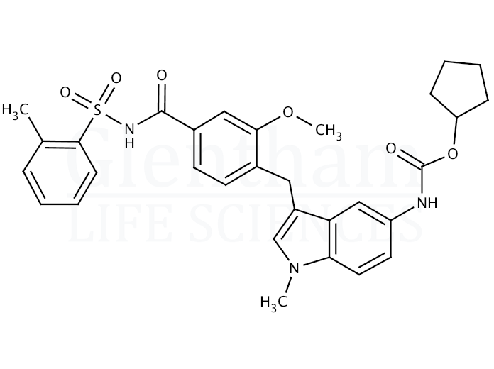 Structure for Zafirlukast