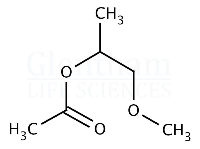 Propylene glycol monomethyl ether acetate Structure
