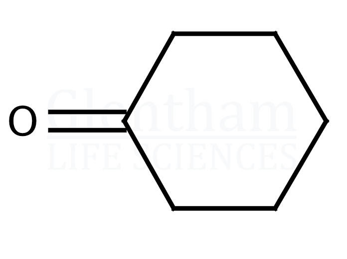 Structure for Cyclohexanone, GlenPure™, analytical grade