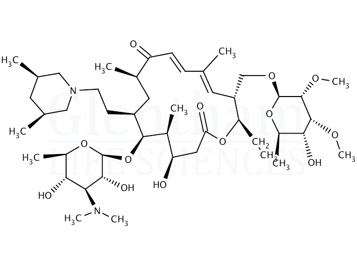Structure for  Tilmicosin  (108050-54-0)