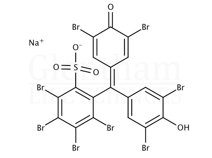 Tetrabromophenol Blue sodium salt Structure