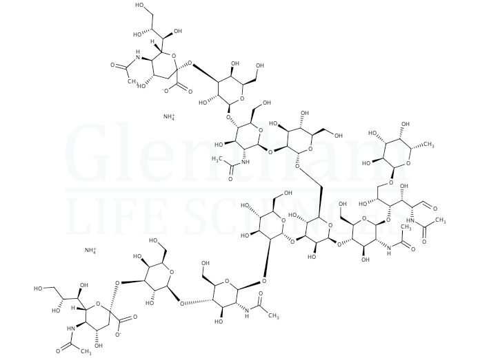 Large structure for  A2F N-Glycan  (108341-22-6)