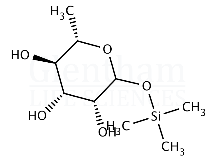Trimethylsilyl-L-(+)-rhamnose Structure