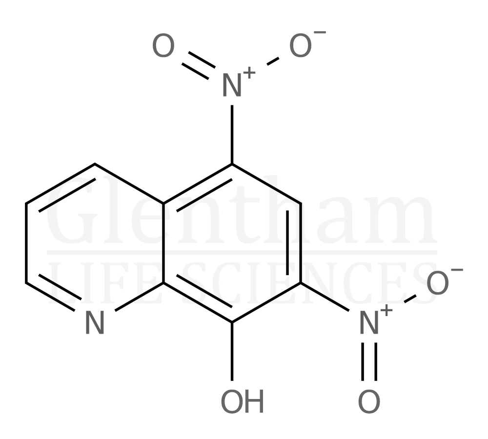 5,7-Dinitro-8-quinolinol Structure