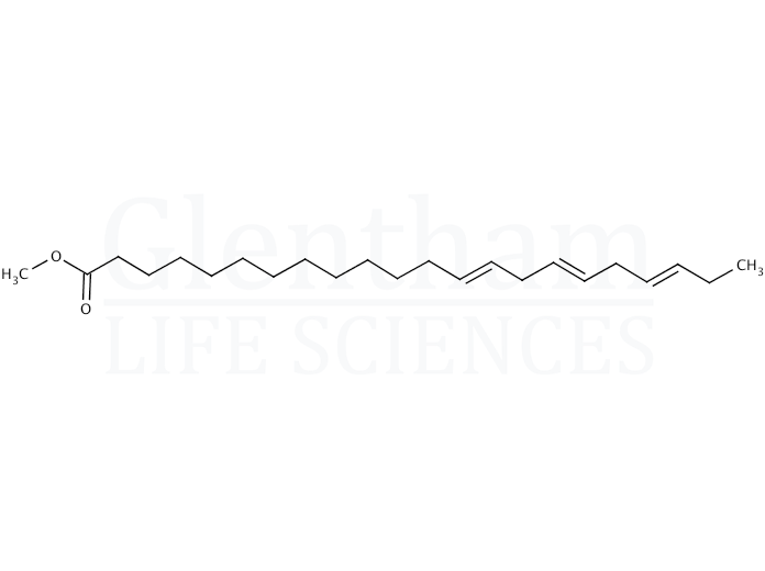 cis-13,16,19-Docosatrienoic acid methyl ester Structure