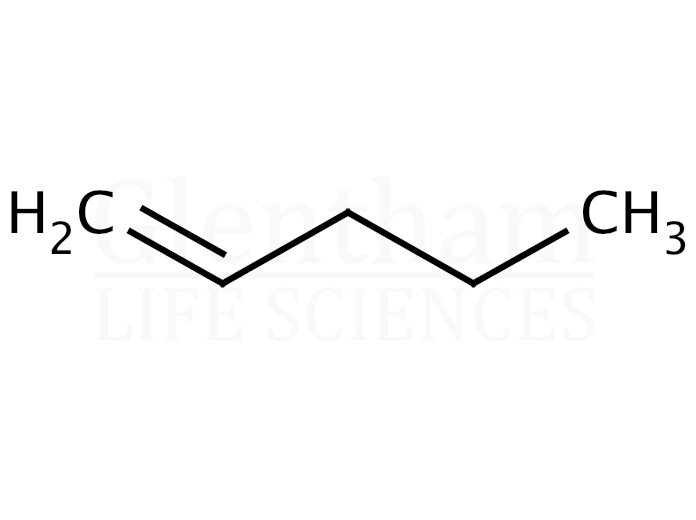 Structure for  1-Pentene  (109-67-1)