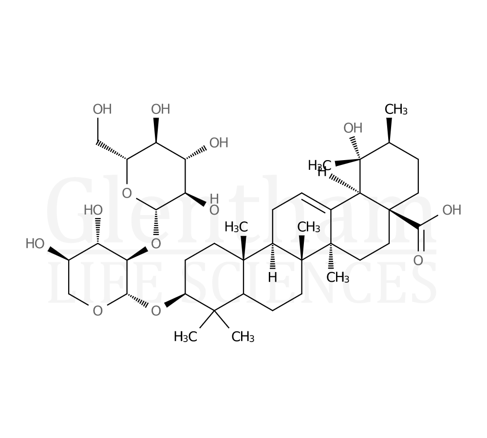 Structure for Ilexsaponin B1