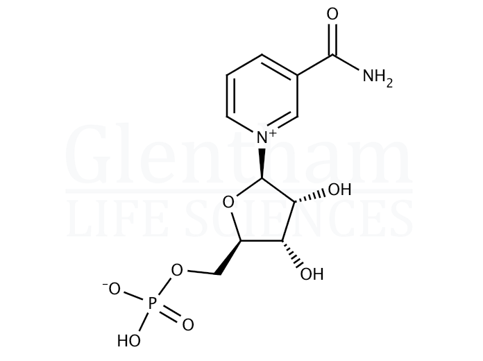 Structure for  beta-Nicotinamide mononucleotide  (1094-61-7)