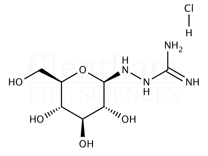 N1-b-D-Glucopyranosylamino-guanidine nitrate salt Structure