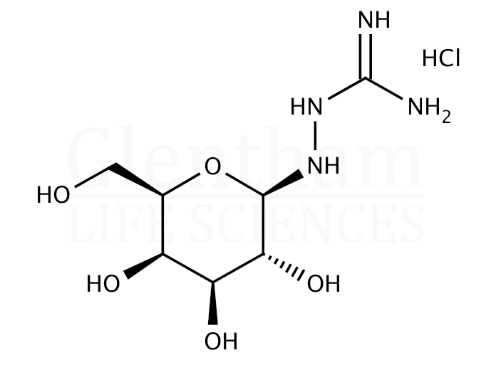 N1-b-D-Galactopyranosylamino-guanidine hydrochloride Structure