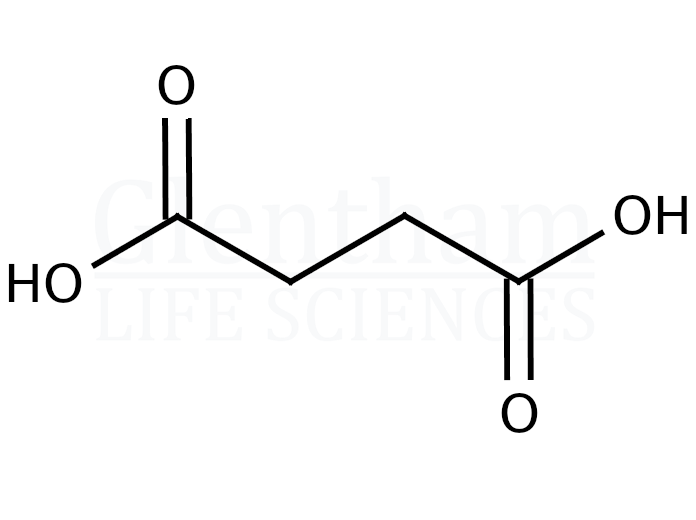 Structure for Succinic acid (110-15-6)