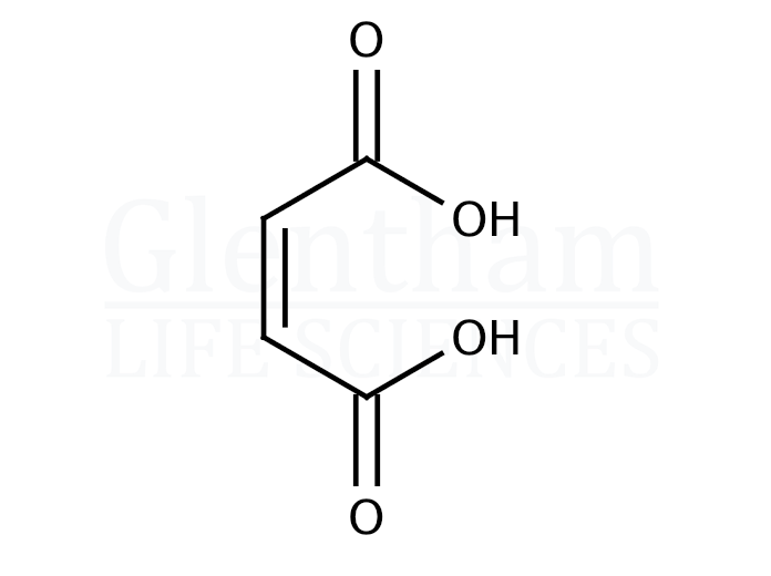 Structure for Maleic acid (110-16-7)