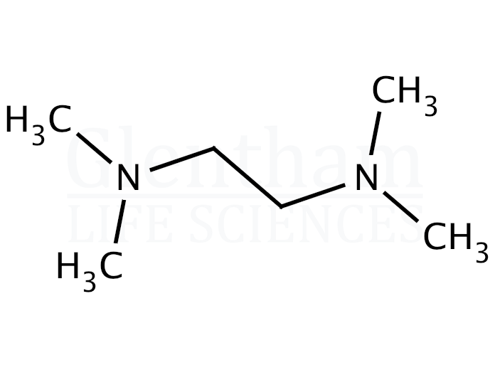 Strcuture for N,N,N'',N''-Tetramethylethylendiamine