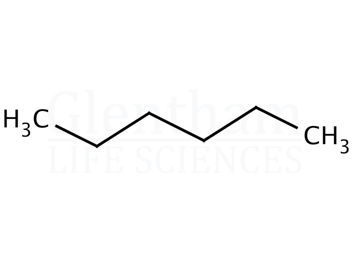 Structure for n-Hexane 99%, GlenUltra™, analytical grade, for GC (110-54-3)