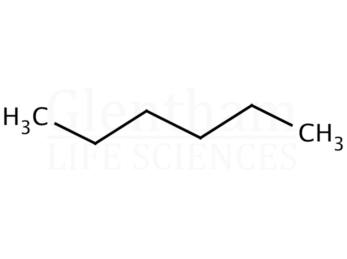 Structure for n-Hexane 95%, GlenDry™, anhydrous over molecular sieve