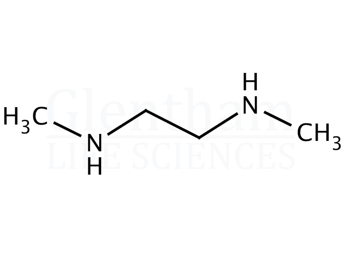 N,N''-Dimethylethylenediamine Structure