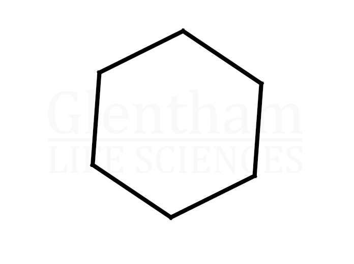 Structure for Cyclohexane, GlenDry™, anhydrous over molecular sieve (110-82-7)