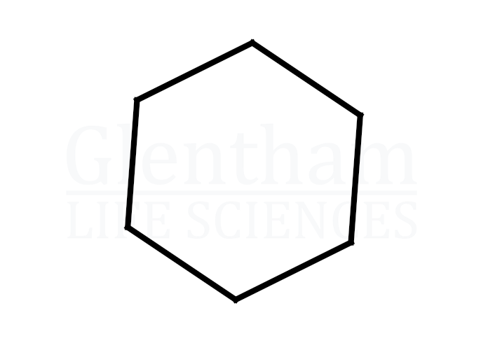 Strcuture for Cyclohexane, GlenPure™, analytical grade