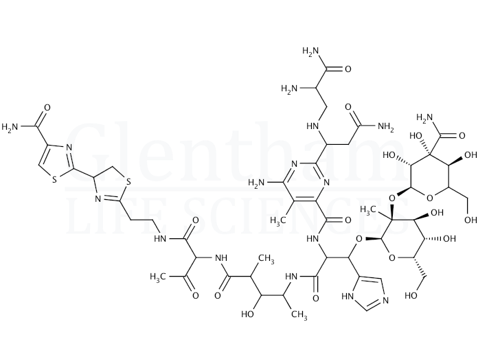 Structure for Phleomycin (11006-33-0)