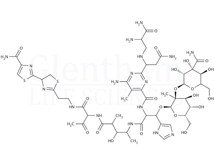 Structure for Phleomycin