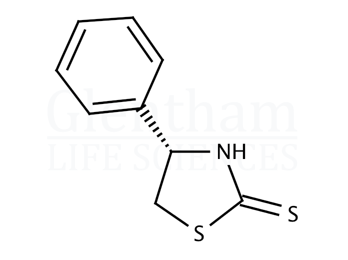 (S)-(+)-4-Phenyl-1,3-thiazolidine-2-thione Structure