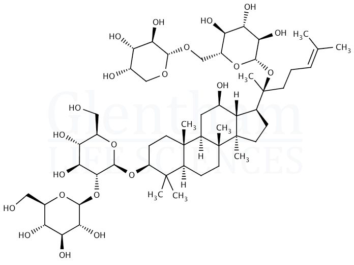 Ginsenoside Rb2 Structure