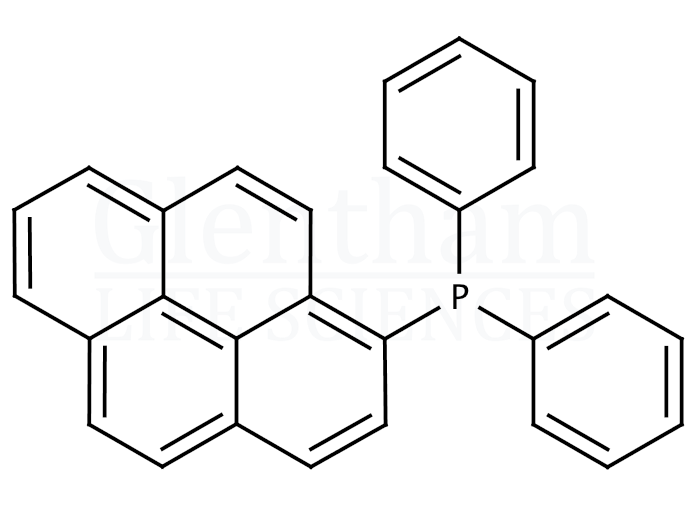 Structure for Diphenyl-1-pyrenylphosphine
