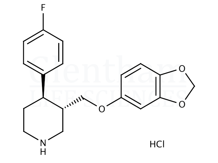 Paroxetine hydrochloride Structure