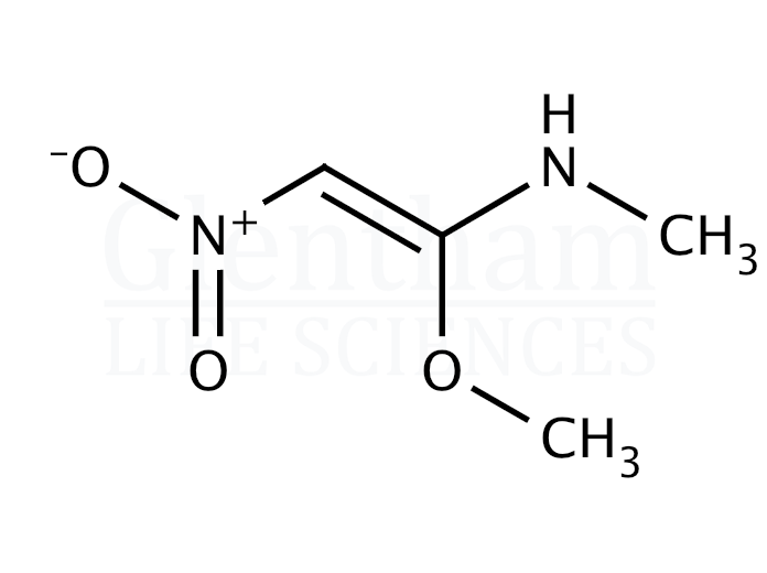 1-Methoxy-1-methylamino-2-nitroethylene Structure