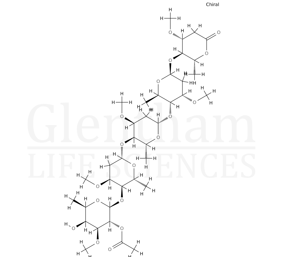 Acetyl Perisesaccharide C Structure