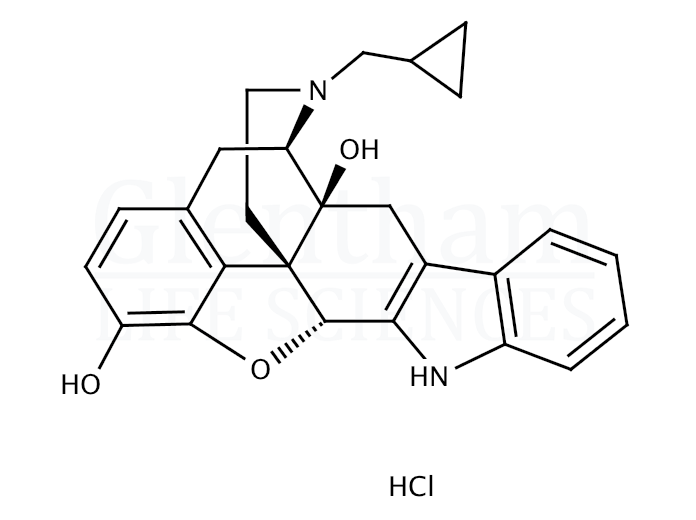 Structure for Naltrindole hydrochloride