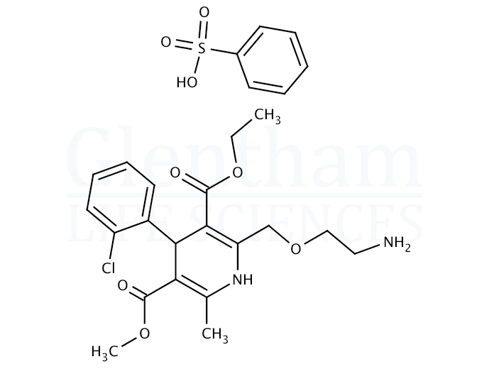 Amlodipine besylate Structure