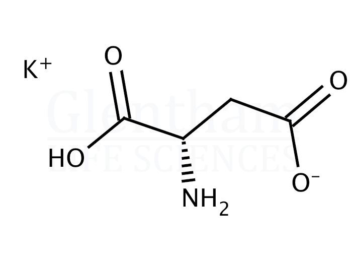 L-Aspartic acid potassium salt Structure