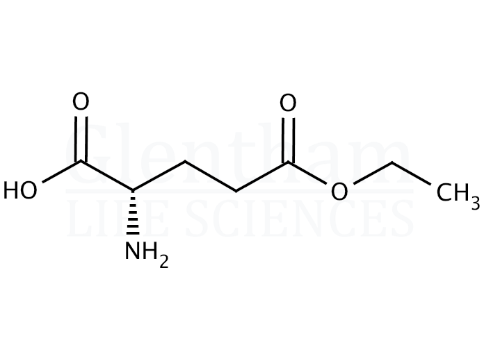 L-Glutamic acid gamma-ethyl ester Structure