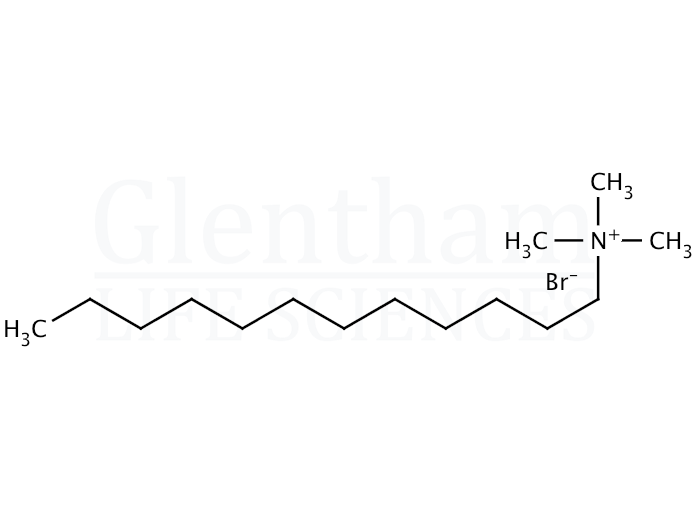 Dodecyltrimethylammonium bromide Structure