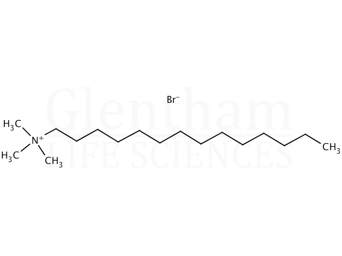 Myristyltrimethylammonium bromide Structure