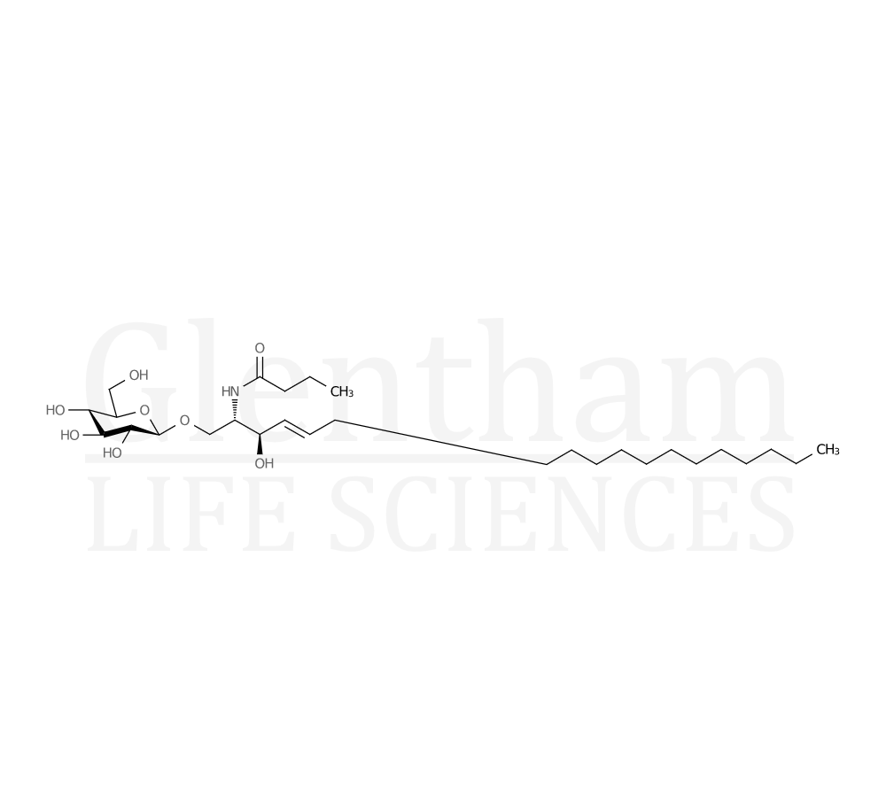 b-D-Glucosyl C4-ceramide Structure