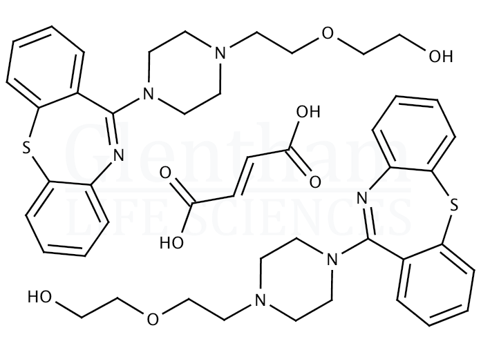 Structure for Quetiapine fumarate