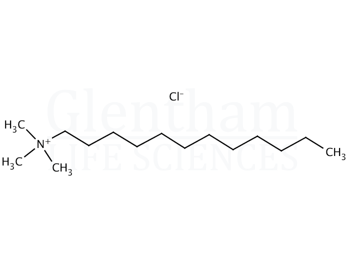 Dodecyltrimethylammonium chloride Structure