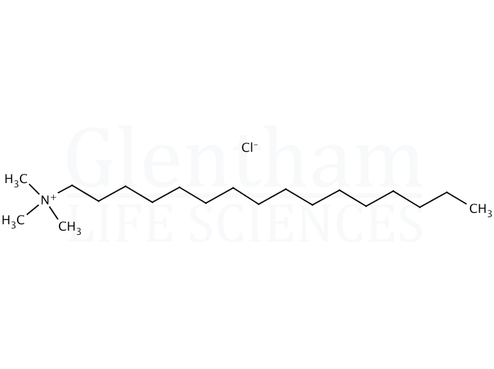 Hexadecyltrimethylammonium chloride Structure