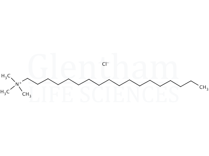 Octadecyltrimethylammonium chloride Structure