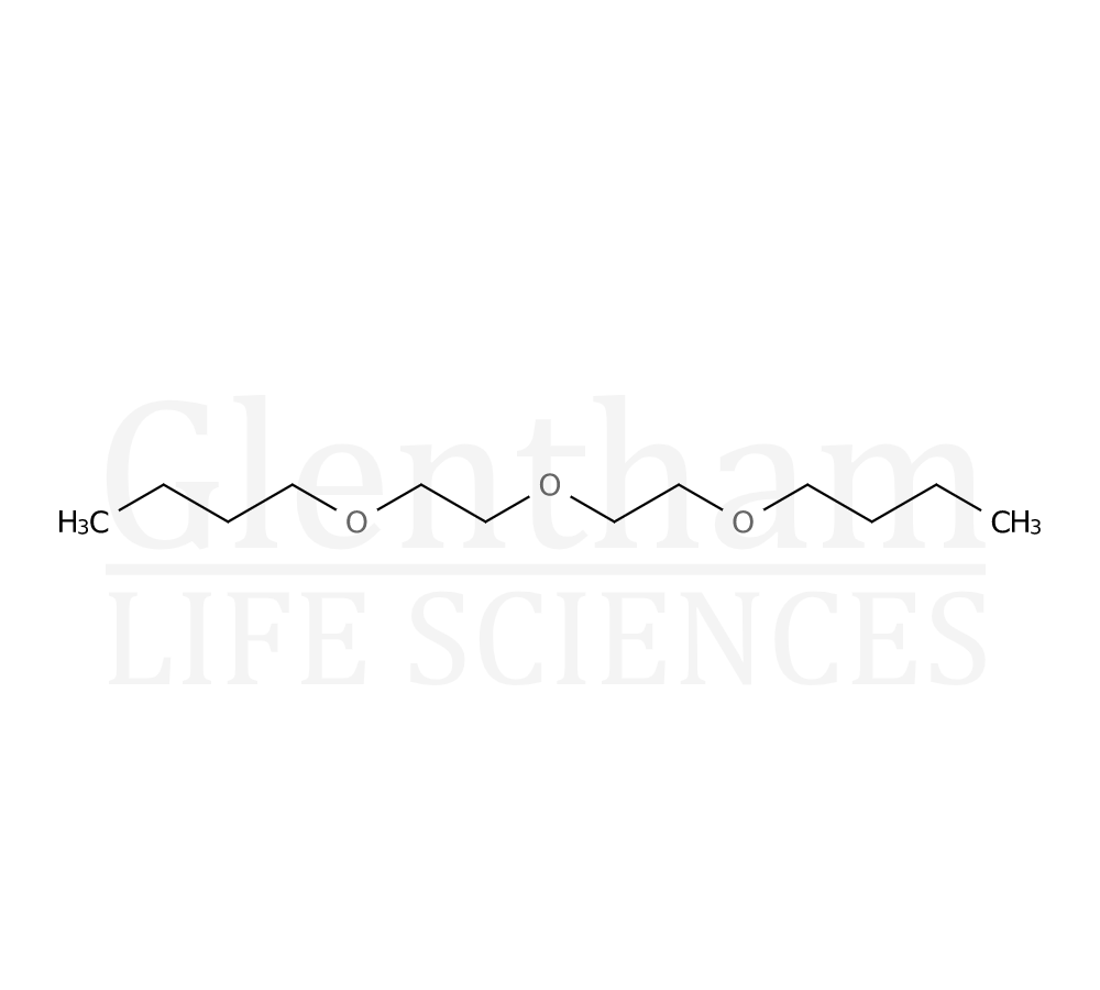 Diethylene glycol dibutyl ether Structure