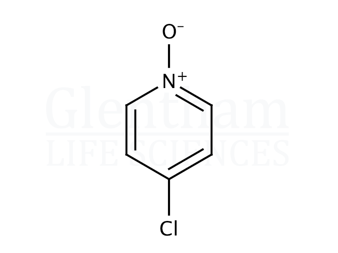 4-Chloropyridine N-oxide Structure