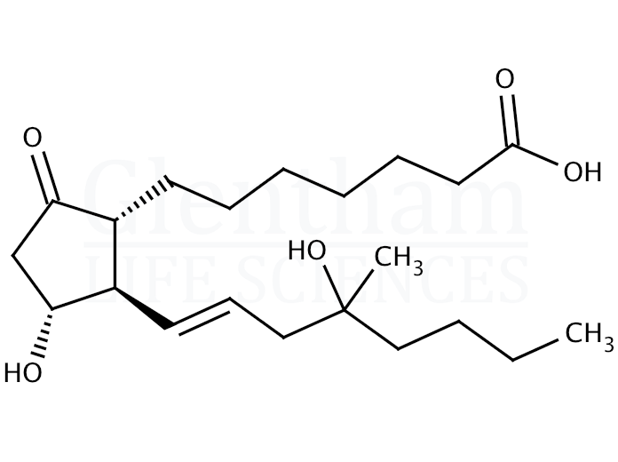 Misoprostol, free acid Structure