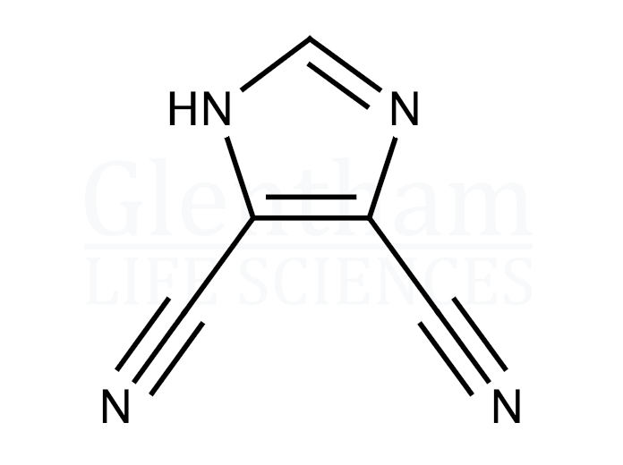 Structure for  4,5-Dicyanoimidazole  (1122-28-7)