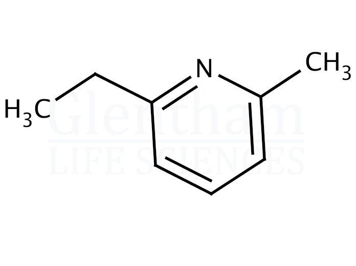 2-Ethyl-6-methylpyridine (2-Ethyl-6-picoline) Structure