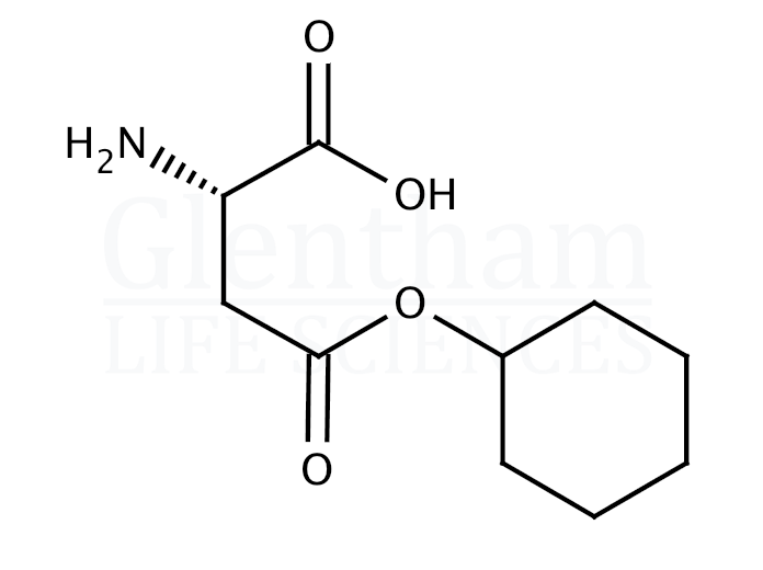 Structure for  H-Asp(OcHex)-OH  (112259-66-2)