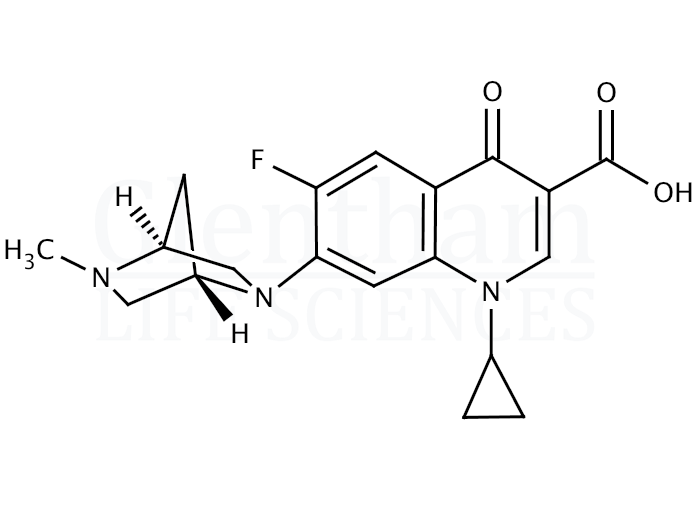 Structure for Danofloxacin (112398-08-0)